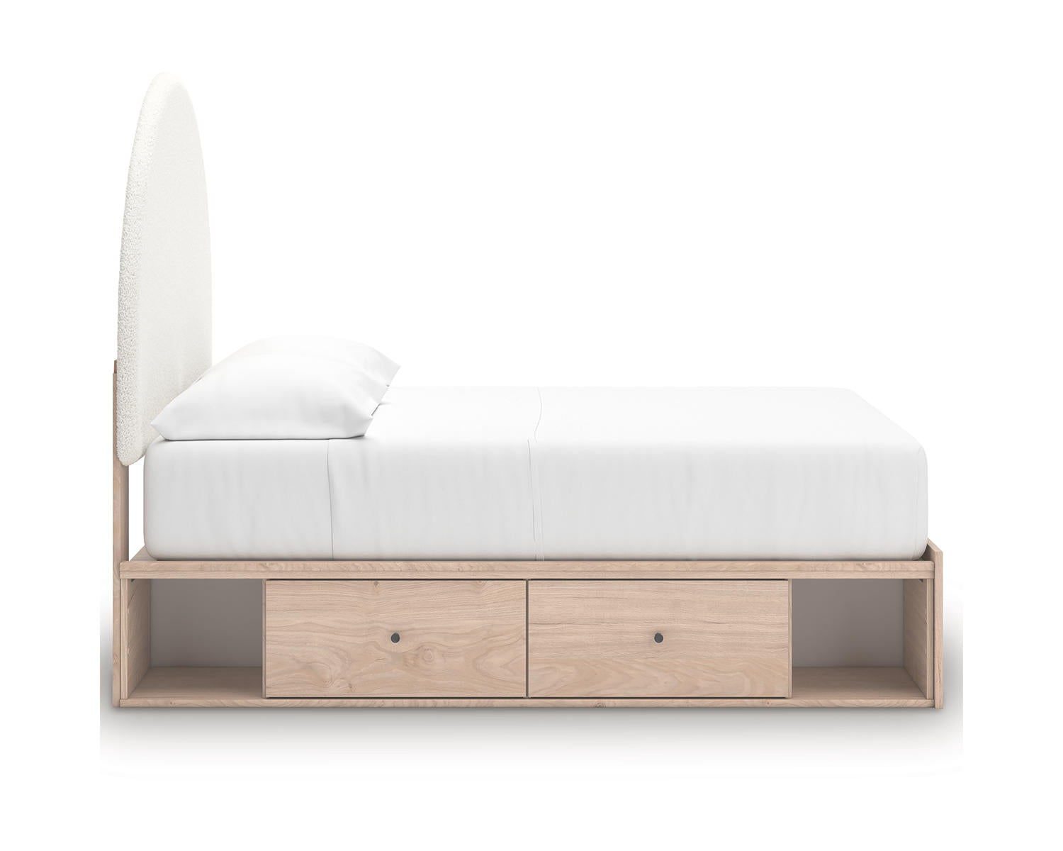 Arloster Full Upholstered Panel Bed with Storage