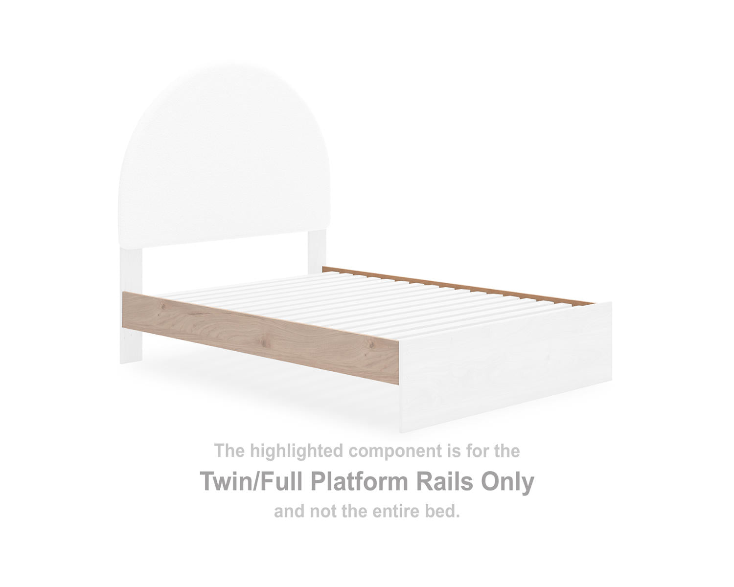 Arloster Twin/Full Platform Rails