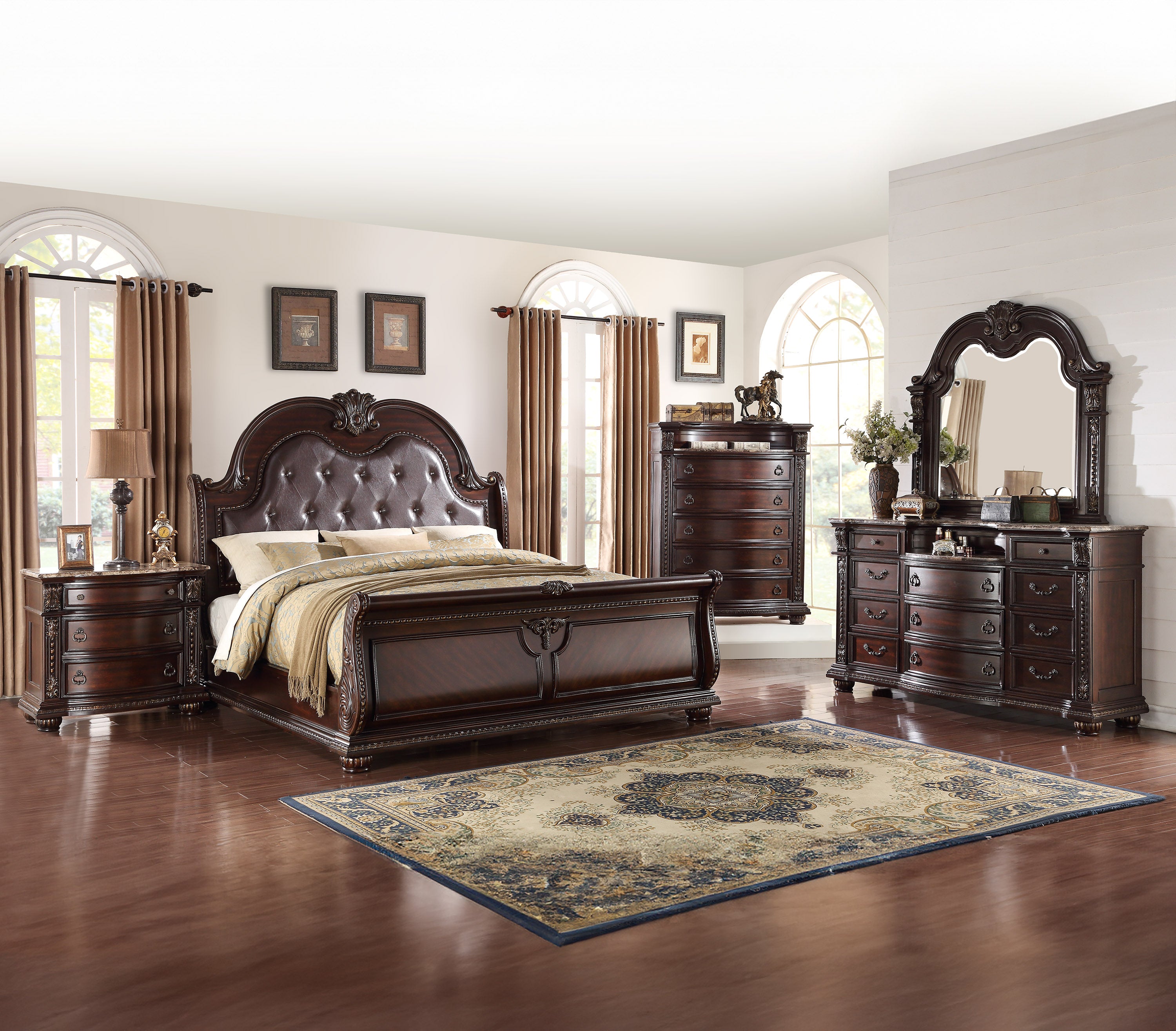 STANLEY QUEEN PANEL HEADBOARD