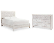Paxberry Queen Panel Bed and Dresser