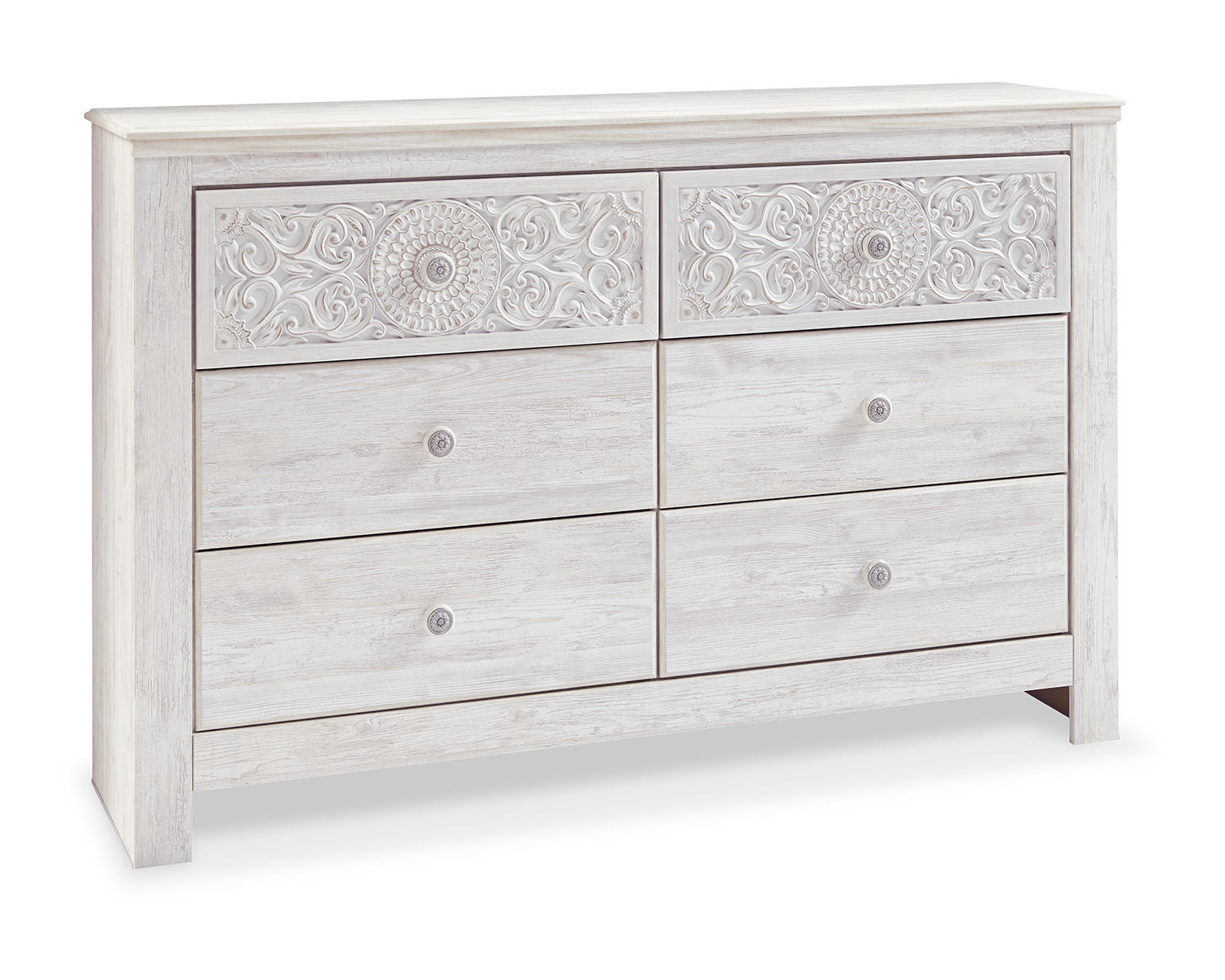 Paxberry Queen Panel Bed, Dresser, 2 Chests and 2 Nightstands