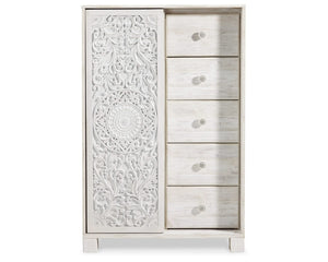 Paxberry King Panel Bed, Chest and Nightstand