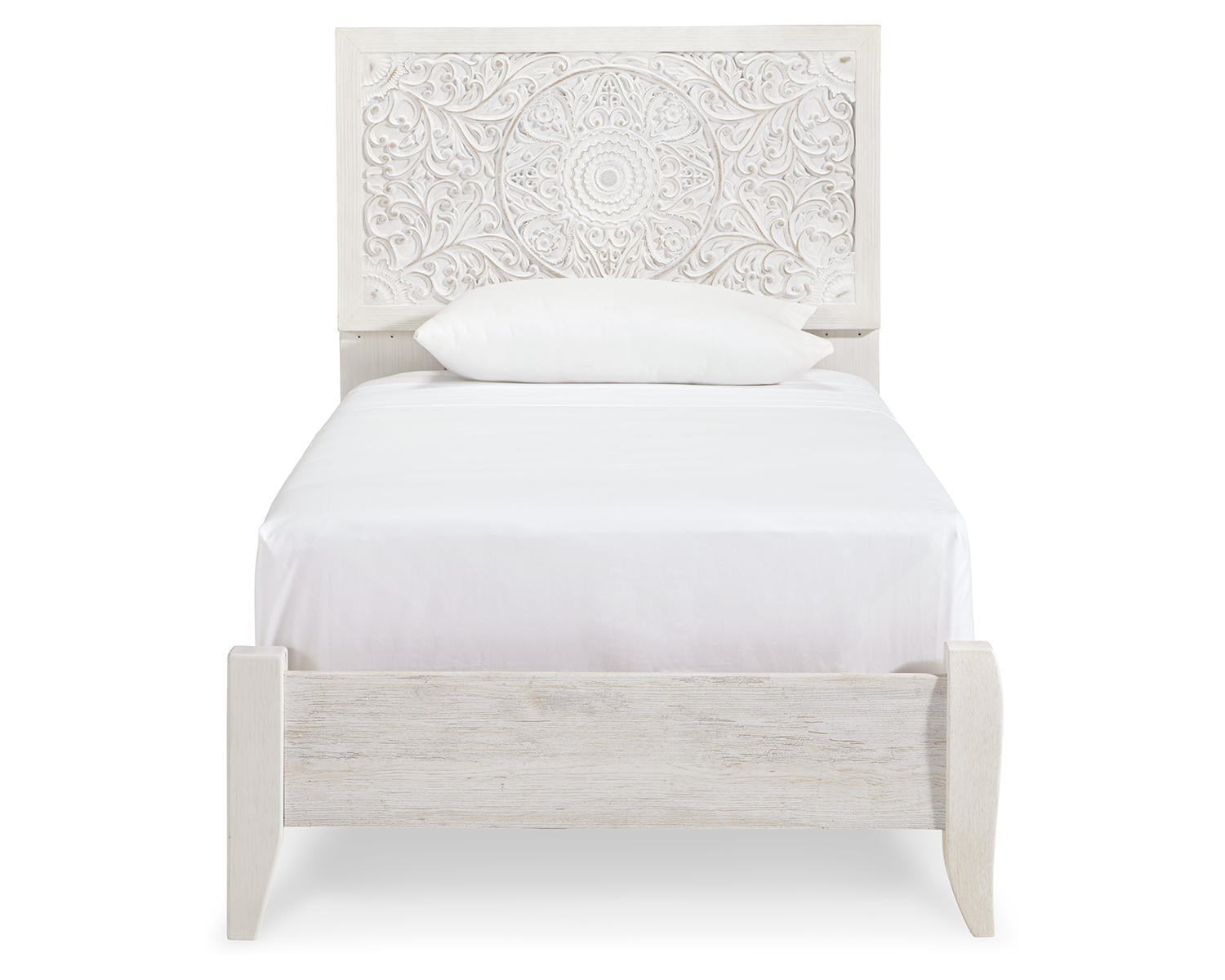 Paxberry Twin Panel Bed, Chest and Nightstand