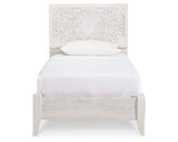 Paxberry Twin Panel Bed, Chest and Nightstand