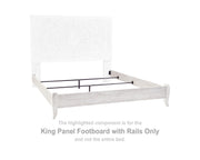 Paxberry King Panel Footboard with Rails
