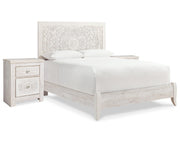 Paxberry Queen Panel Bed and 2 Nightstands