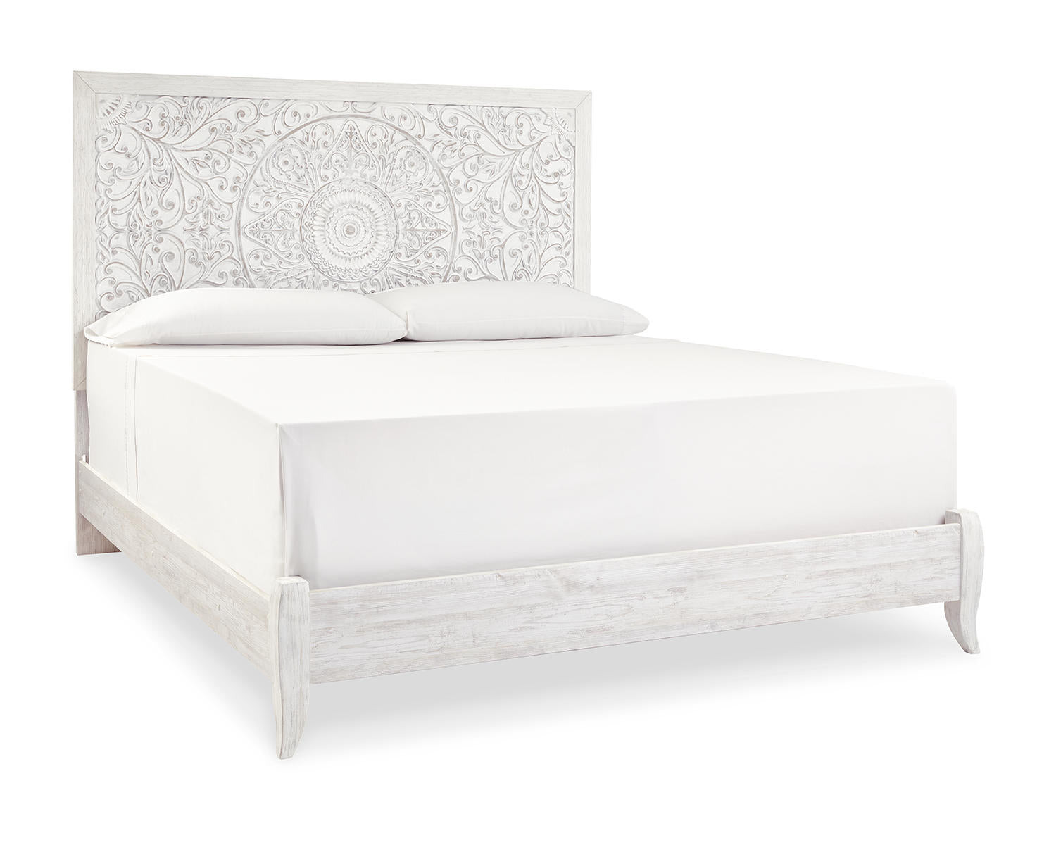 Paxberry King Panel Bed, Dresser, Mirror and Nightstand