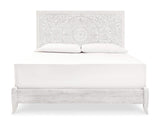 Cama Paxberry King con paneles