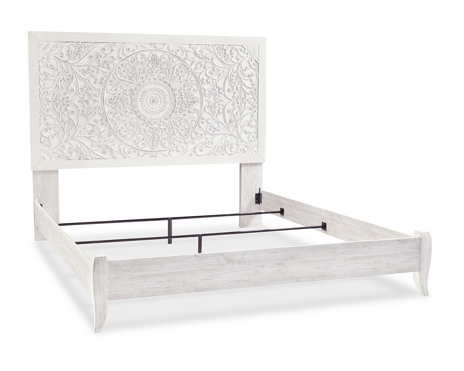 Paxberry King Panel Bed, Dresser, Mirror and Nightstand