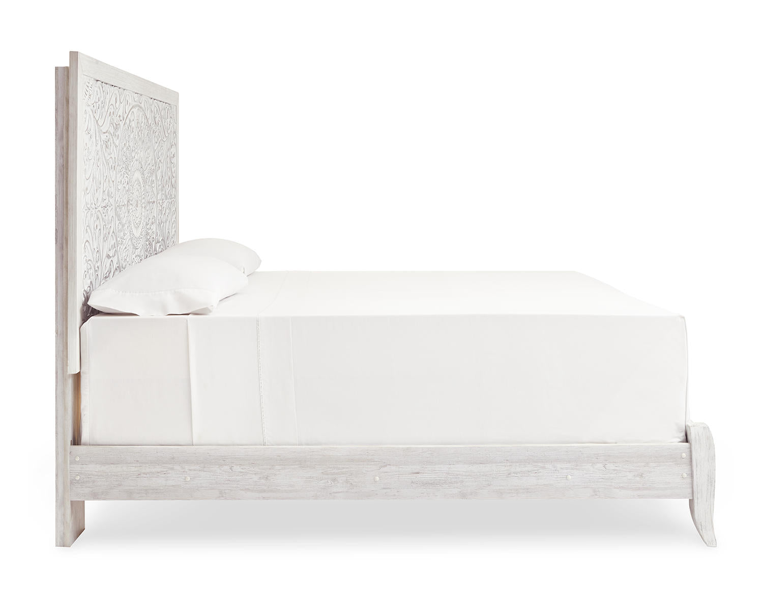 Paxberry King Panel Bed, Dresser, Mirror and Nightstand