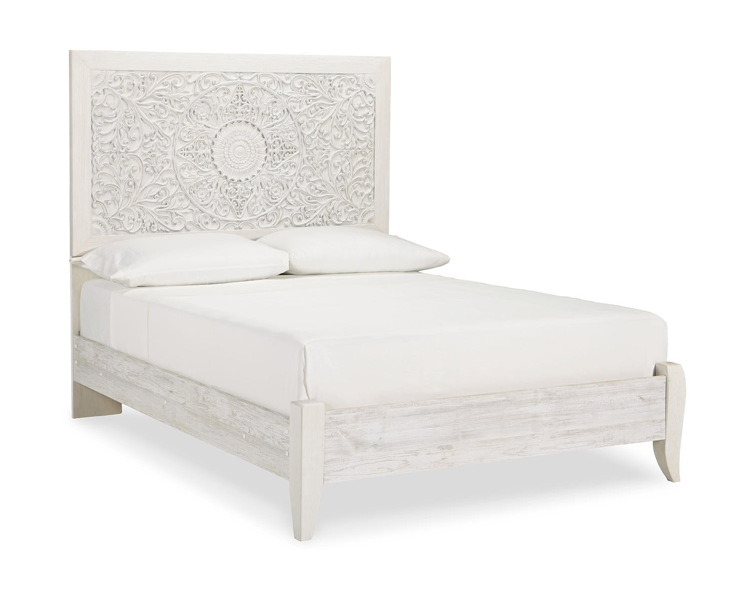 Paxberry Full Panel Bed and Nightstand