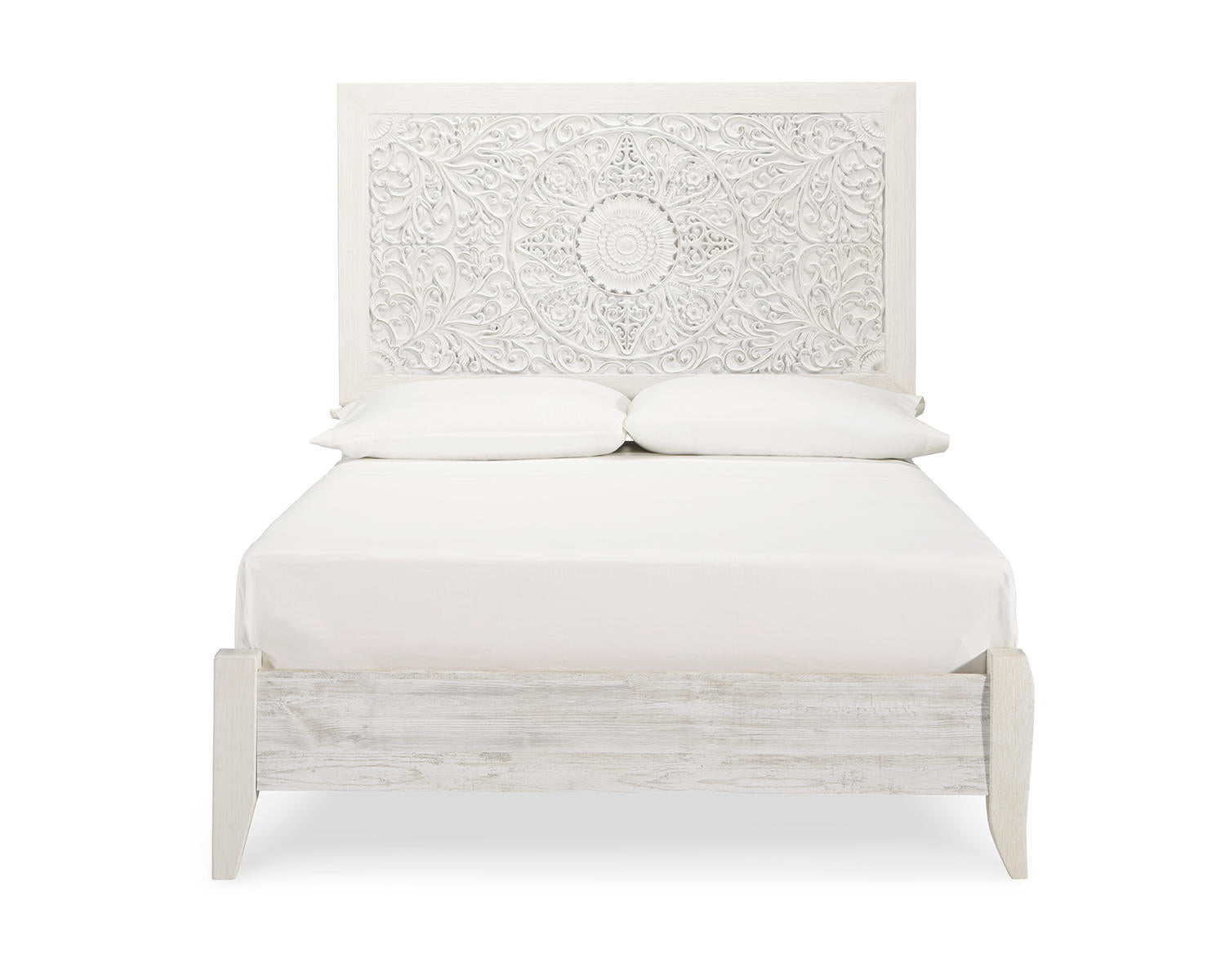 Paxberry Full Panel Bed and Nightstand