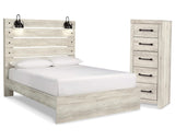 Cambeck Queen Panel Bed and Chest