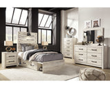 Cama doble Cambeck con dos cajones de almacenamiento
