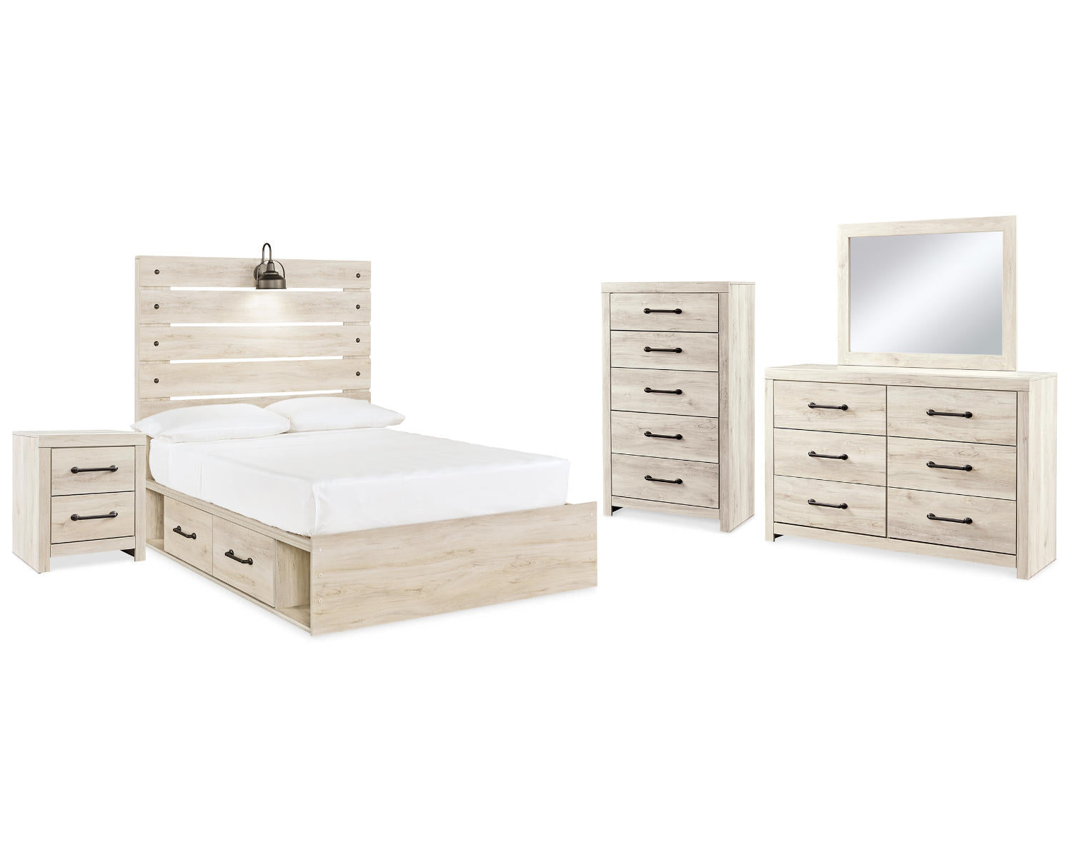Cambeck Full Panel Bed, Dresser, Chest and Nightstand