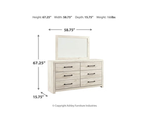 Cambeck Queen Panel Bed, Dresser, Mirror and Nightstand