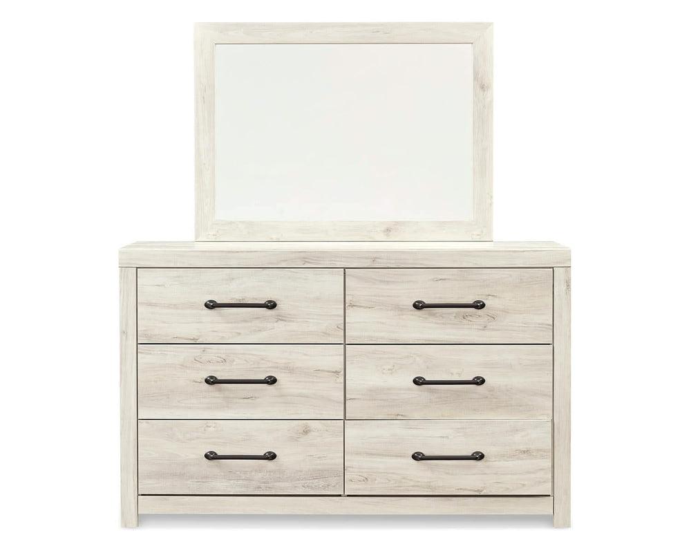 Cama completa Cambeck con tocador, espejo y mesita de noche