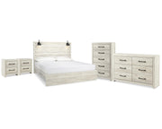Cambeck King Panel Bed, Dresser, Chest and 2 Nightstands