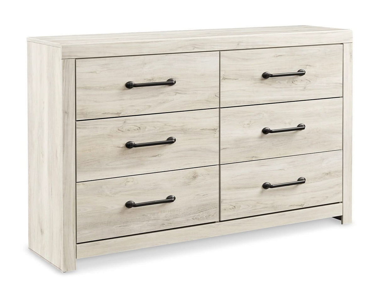 Cambeck Queen Panel Bed with Storage, Dresser and 2 Nightstands