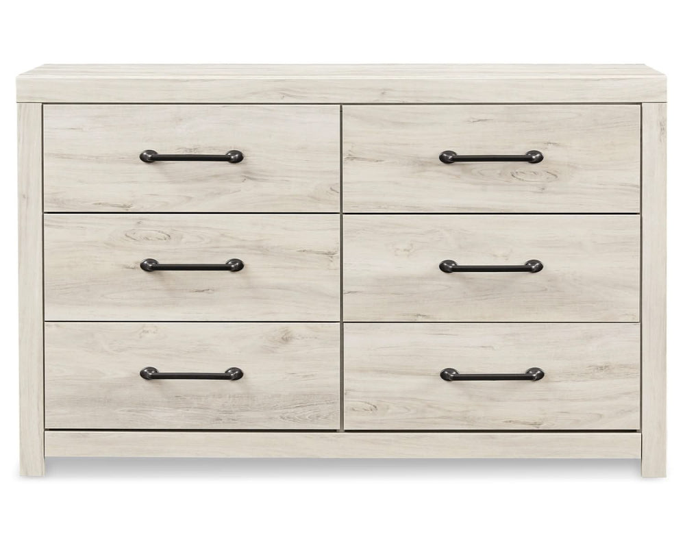 Cambeck Queen Panel Bed with Storage, Dresser and 2 Nightstands