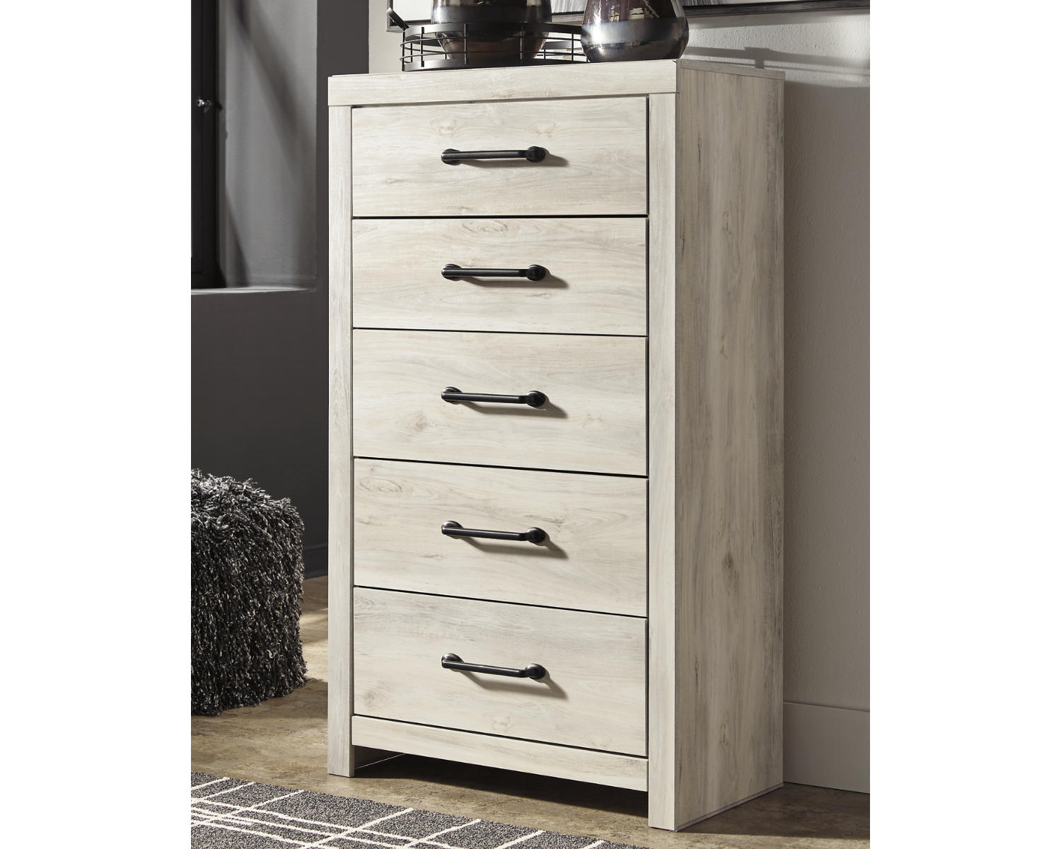 Cambeck Queen Panel Bed, Dresser, Mirror, Chest and 2 Nightstands