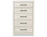 Cambeck Queen Panel Bed, Dresser, Mirror, Chest and Nightstand