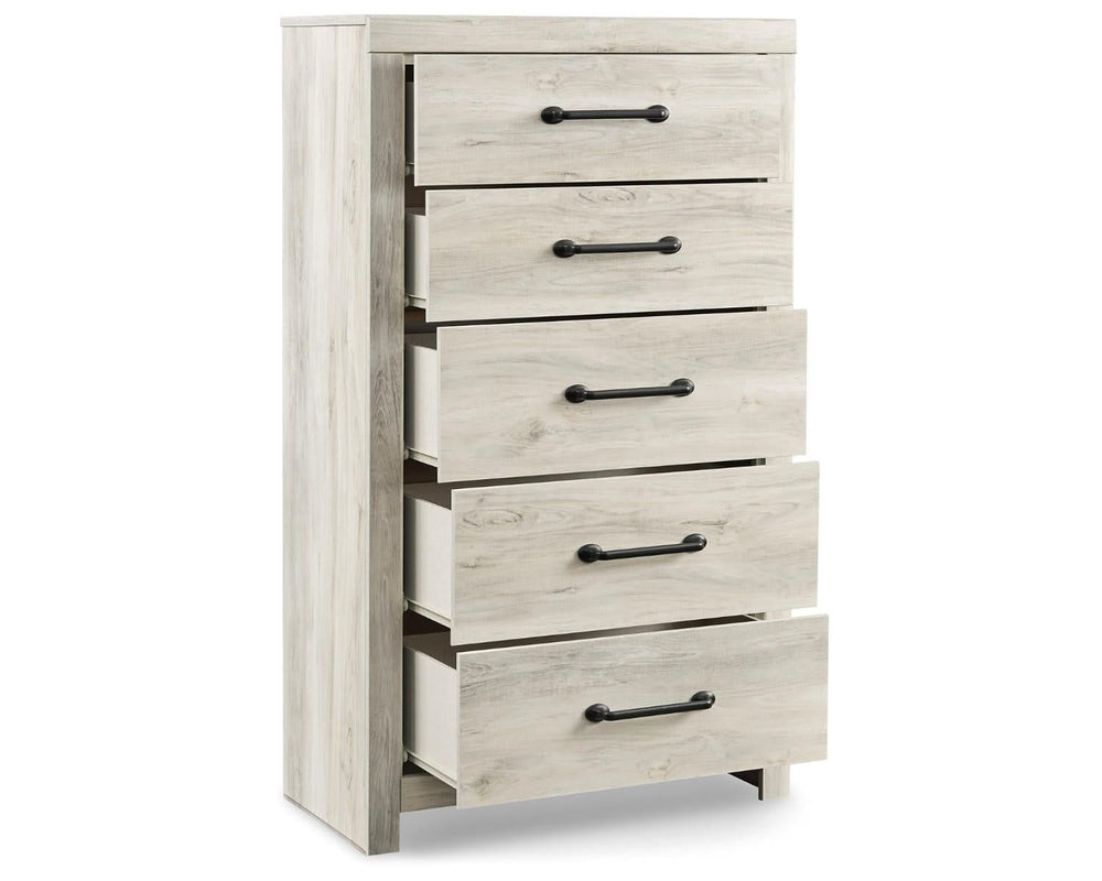 Cambeck King Panel Bed, Dresser, Mirror, Chest and 2 Nightstands