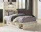Cama doble Cambeck con dos cajones de almacenamiento