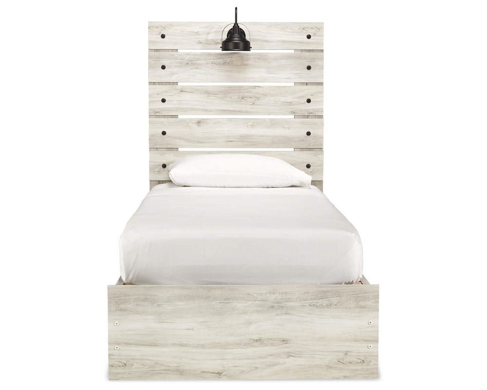 Cambeck Twin Panel Bed with 4 Storage Drawers