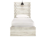 Cambeck Twin Panel Bed with 4 Storage Drawers