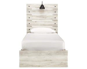 Cambeck Twin Panel Bed with 4 Storage Drawers