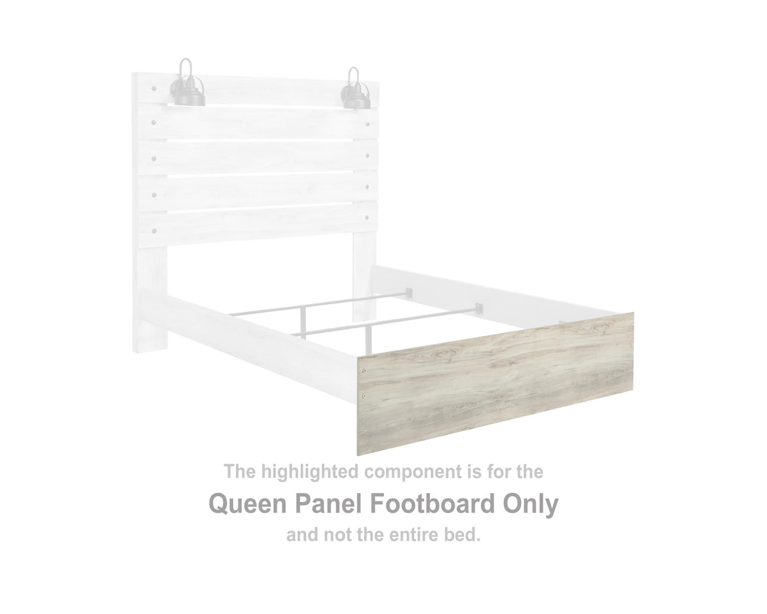 Cambeck Queen Panel Footboard