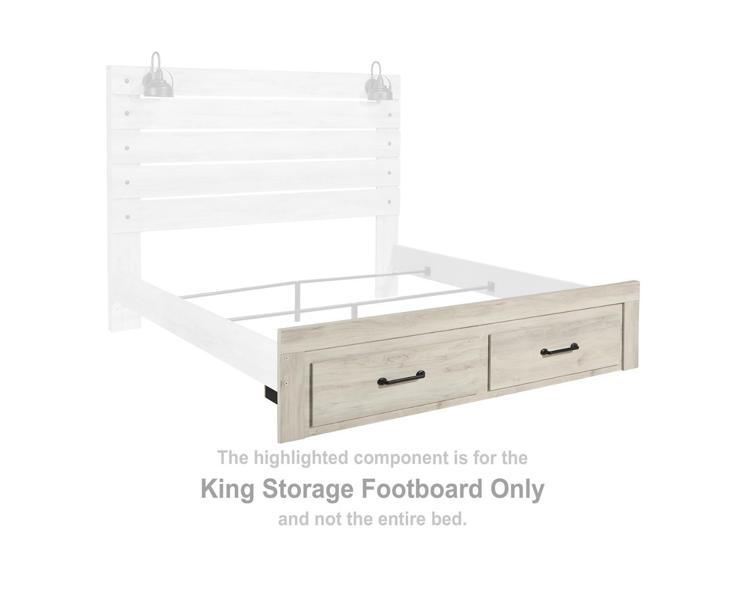 Cambeck King Storage Footboard