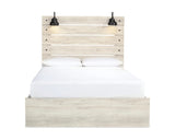 Cambeck Queen Panel Bed with Storage, Dresser, Mirror and 2 Nightstands