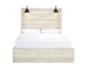 Cambeck Queen Panel Bed with Storage, Dresser, Mirror and 2 Nightstands
