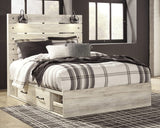 Cama Queen Cambeck con 4 cajones de almacenamiento