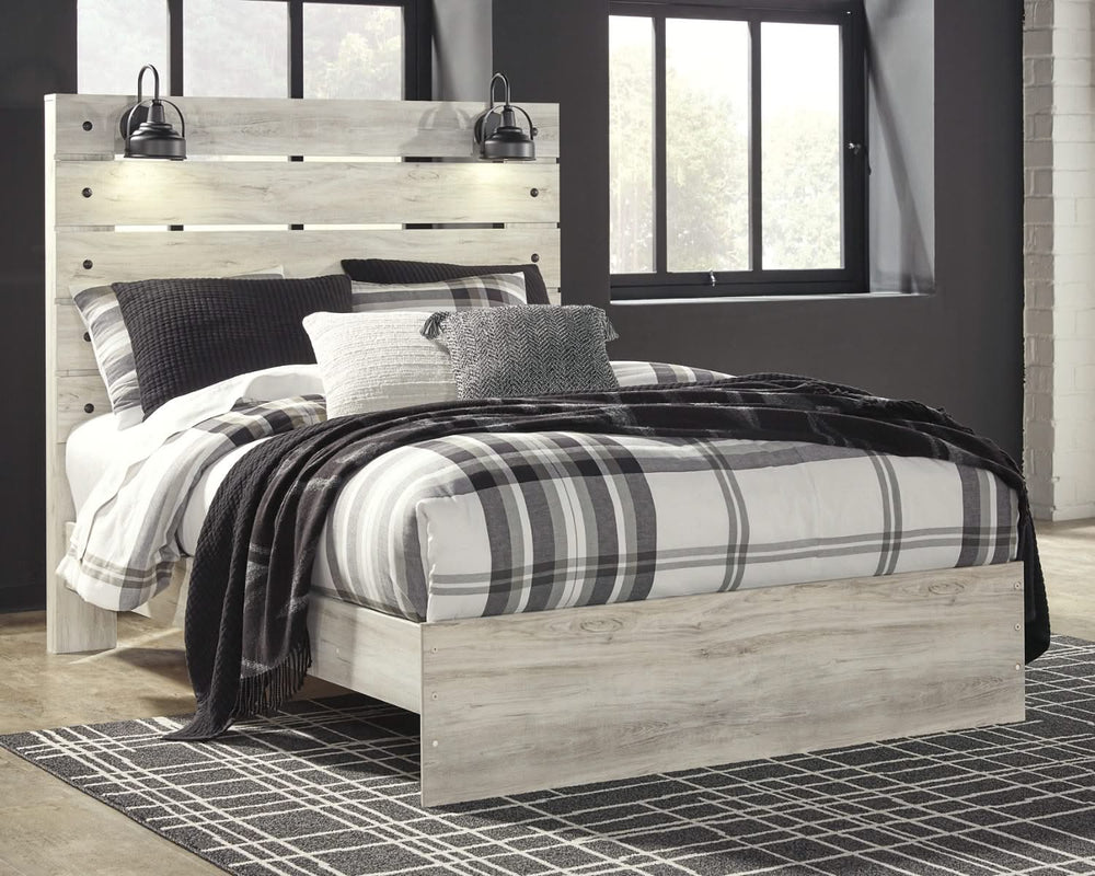 Cambeck Queen Panel Bed, Dresser, Mirror and Nightstand