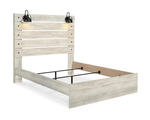 Cambeck Queen Panel Bed and 2 Nightstands