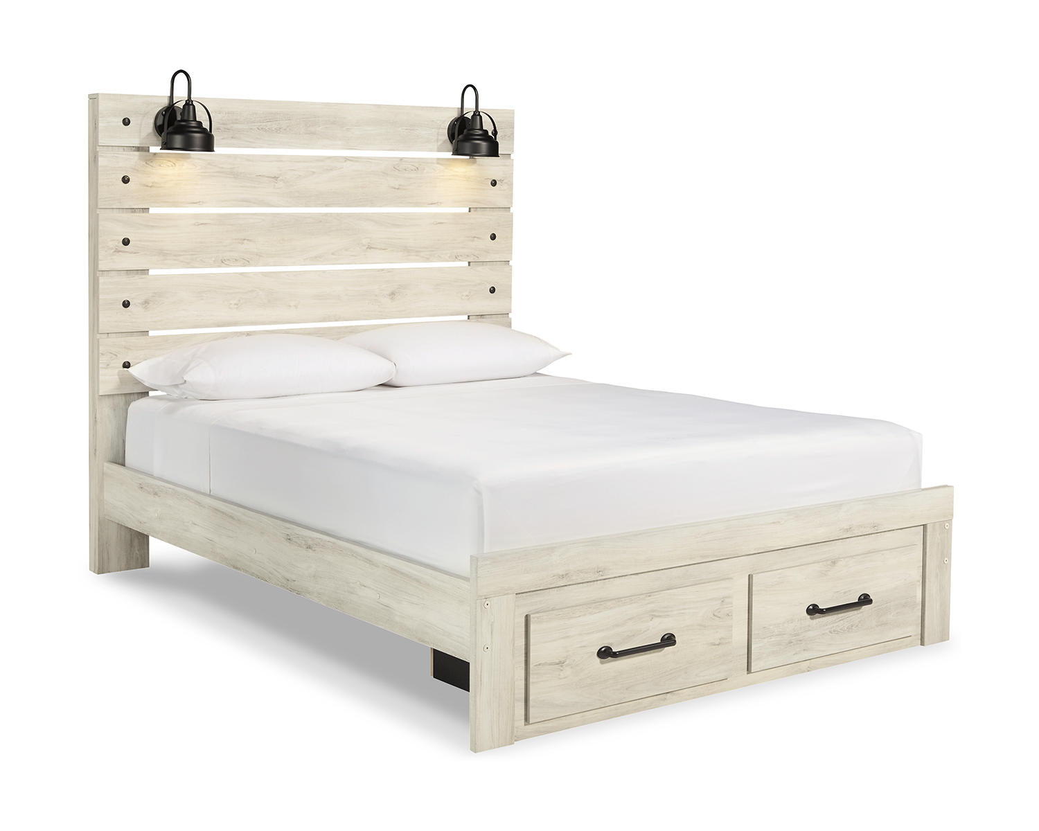 Cambeck Queen Panel Storage Bed, Dresser and 2 Nightstands