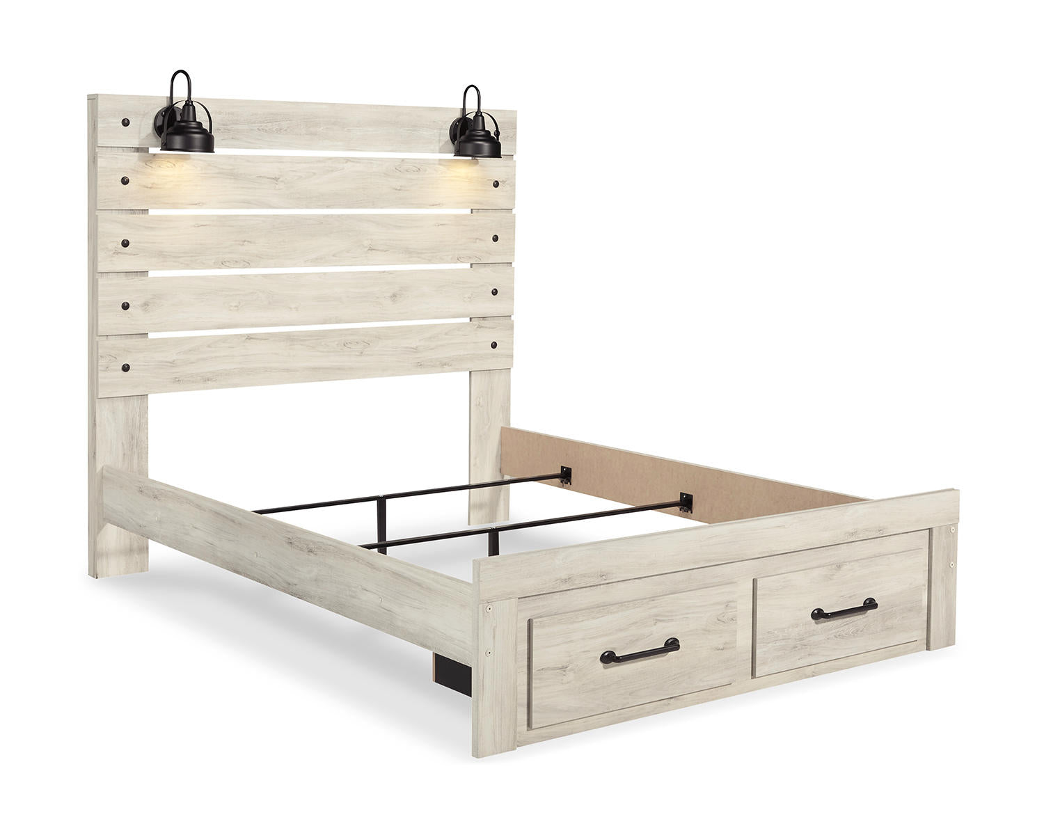 Cambeck Queen Panel Storage Bed, Dresser and 2 Nightstands