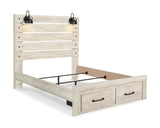 Cambeck Queen Panel Storage Bed, Dresser and 2 Nightstands