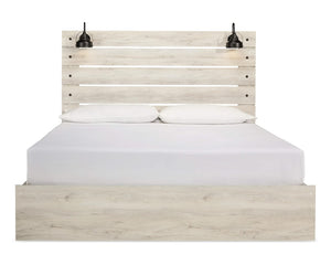 Cambeck King Panel Storage Bed, Dresser and 2 Nightstands