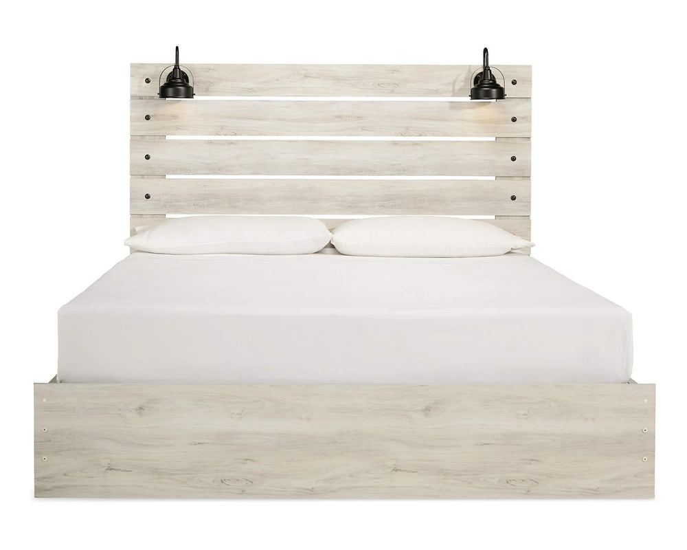 Cama King Cambeck con 4 cajones de almacenamiento