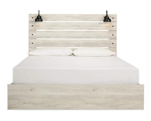 Cama King Cambeck con 4 cajones de almacenamiento