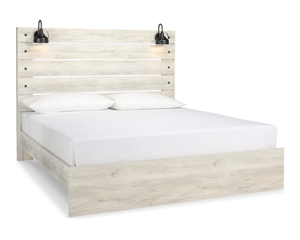 Cambeck King Panel Bed, Dresser, Mirror and Nightstand