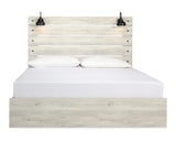 Cama King con paneles Cambeck