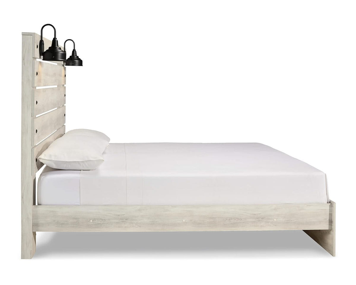 Cama King con paneles Cambeck
