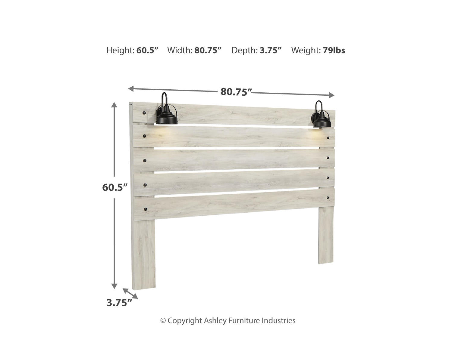 Cambeck King Panel Headboard