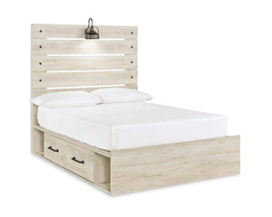 Cambeck Full Panel Bed with 2 Storage Drawers