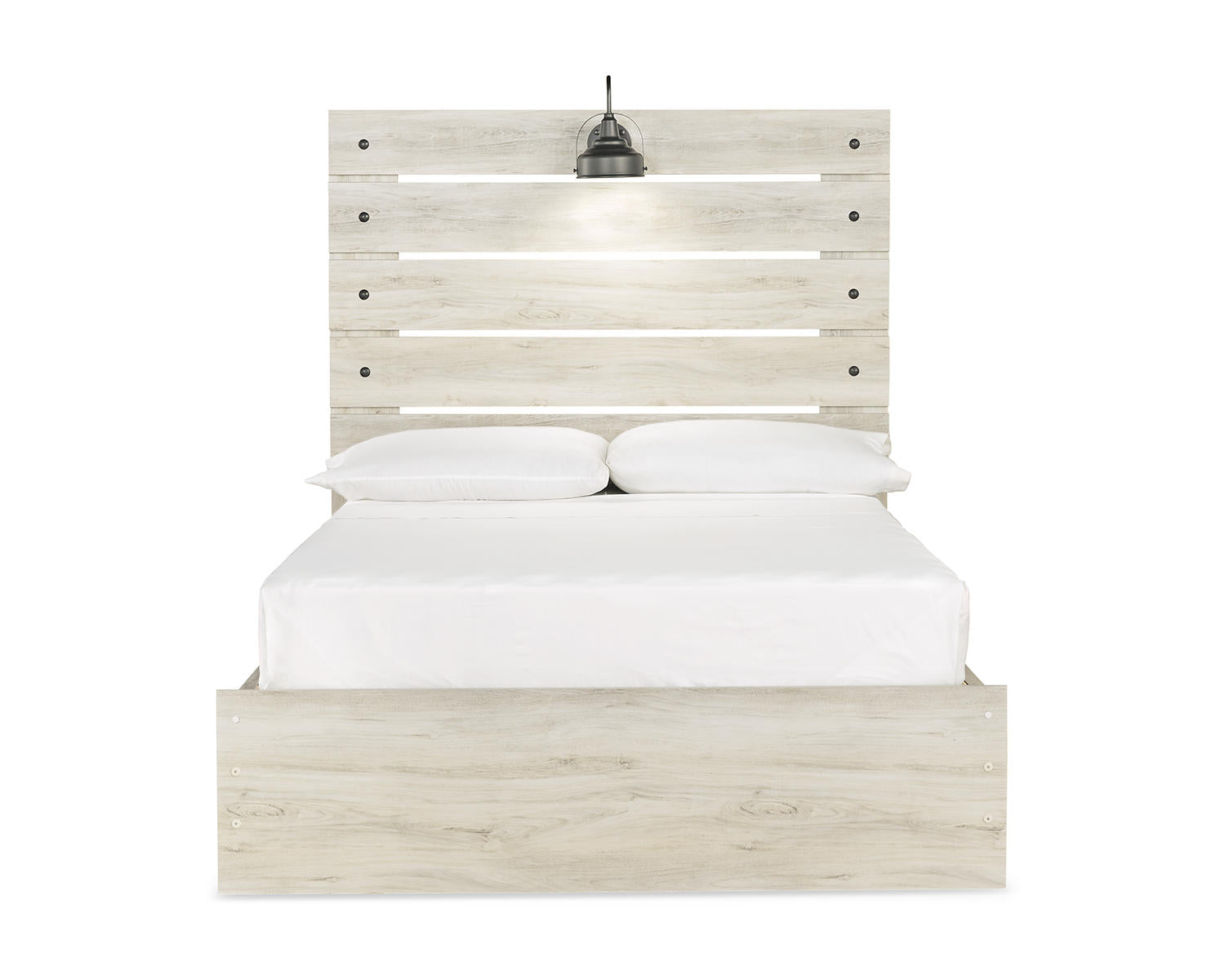 Cambeck Full Panel Bed with Storage, Dresser and Nightstand